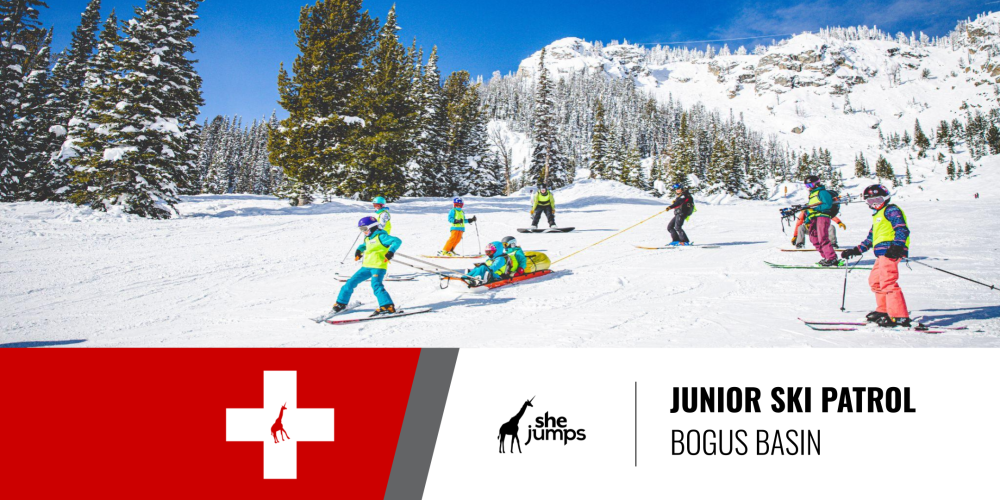 SheJumps WILD SKILLS Junior Ski Patrol Bogus Basin
