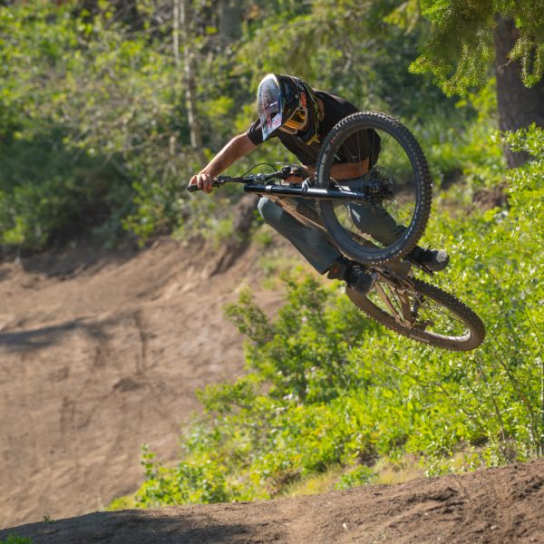 Will Hatab Clicking A Table On Berm Baby Berm Section 1 In The Basin Gravity Park At Bogus Basin Summer 2023