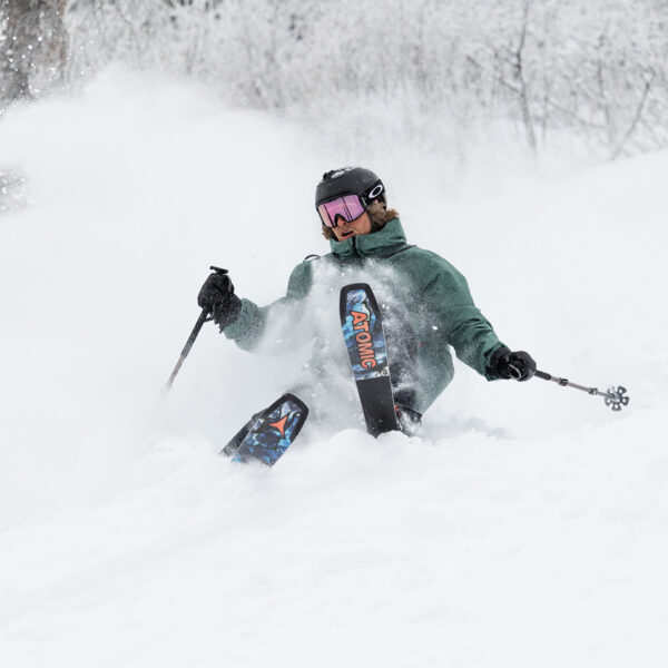 Hunter Smith Male Skier In Deep Powder On The Backside Winter 2024 At Bogus Basin Mountain Recreation Area Photo By Cassidy Carter 1920px1080px
