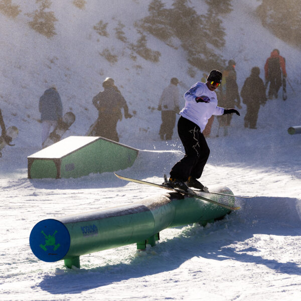 Terrain Park Opening Weekend @Skiibass On ZTube Winter 2025 At Bogus Basin Photo By Cassidy Carter