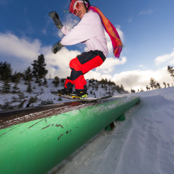 Terrain Park Opening Weekend Austin Smith Crab Arms Tube Winter 2025 At Bogus Basin Photo By Cassidy Carter