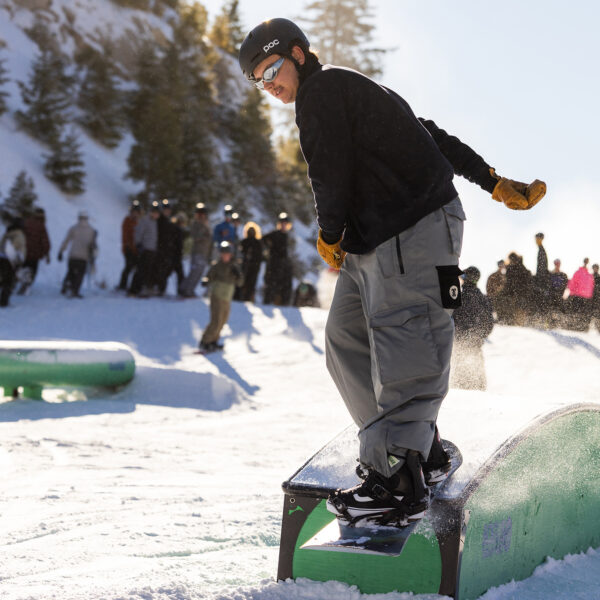 Terrain Park Opening Weekend Kianoa Hylands Rainbow Box Winter 2025 At Bogus Basin Photo By Cassidy Carter